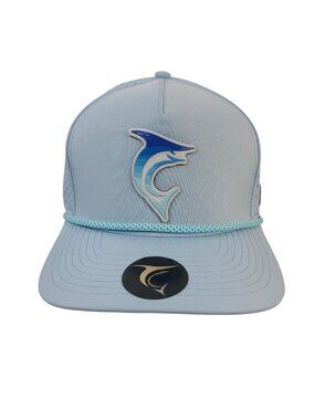 NEW The Gulf Standard Dolphin Logo Light Blue Snapback Hat Adjustable
